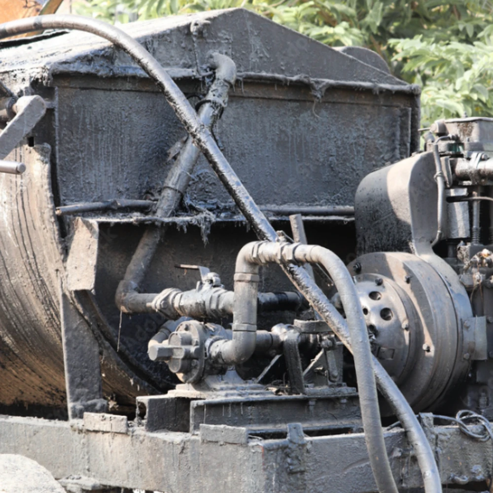 Bitumen & Concrete Mixers — controlled on-site mixing